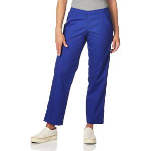 WonderWink Women’s Tall Wonderwork Women’s Pull-On Cargo Scrub Pant Tall(Galaxy Blue)