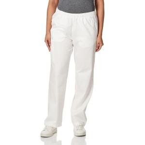 WonderWink Women’s Tall Wonderwork Women’s Pull-On Cargo Scrub Pant Tall(White)