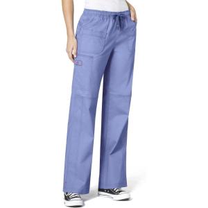 WonderWink Women’s Wonderflex Faith Scrub Pant(Ceil Blue)