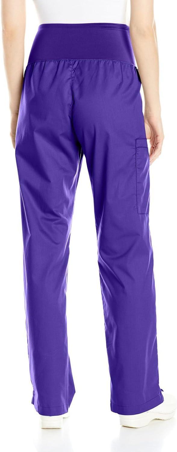 imageWink WonderWORK Scrubs for Maternity Cargo Scrub PantsGrape