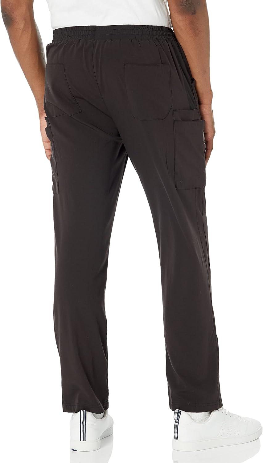 imageWonderWink Aero Mens 5429 Knit Panel Cargo PantBlack