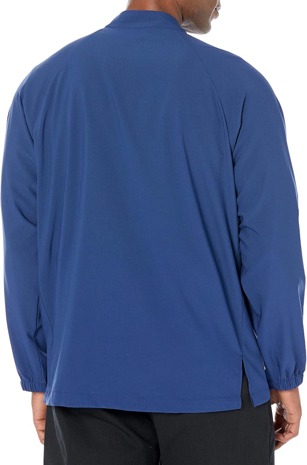 imageWonderWink Mens Zipfront Warmup JacketZipFront WarmUp JacketNavy