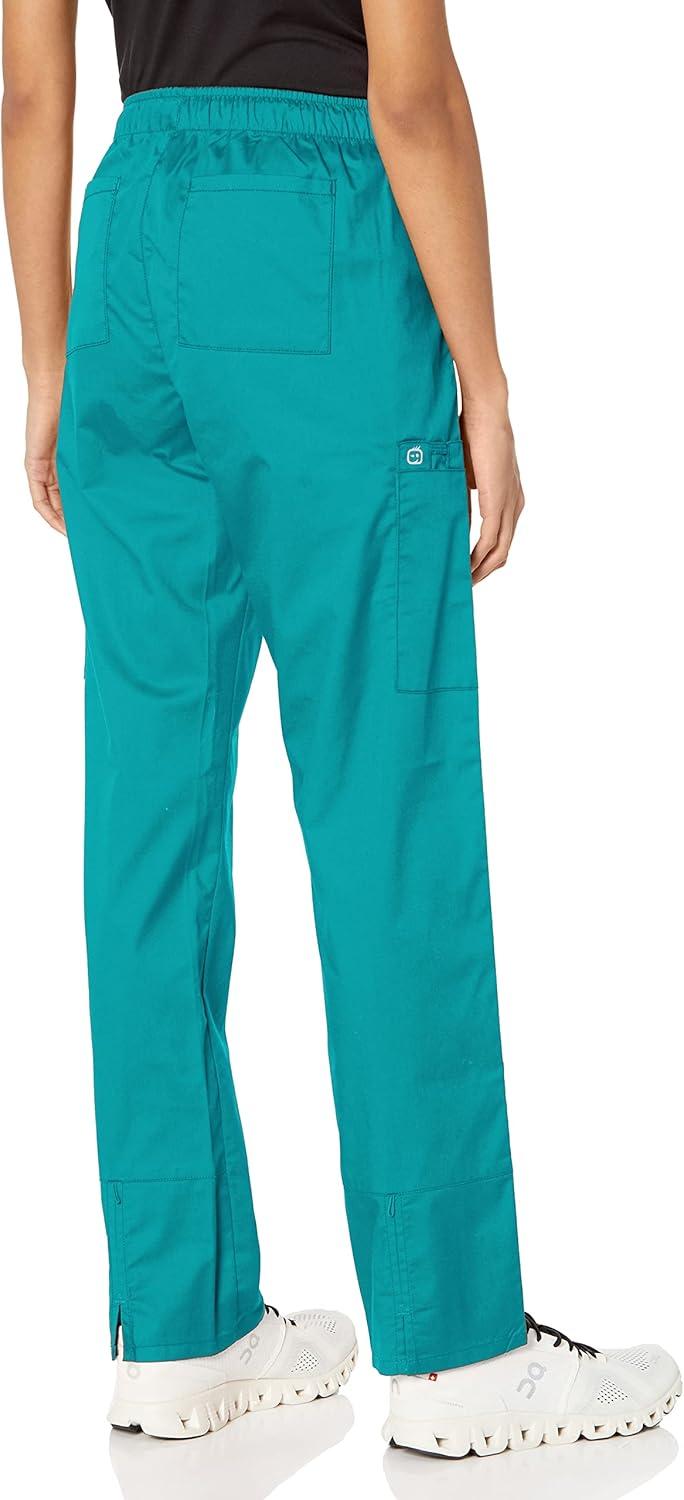 imageWonderWink Womens Convertible Slim Leg Cargo PantTeal Blue