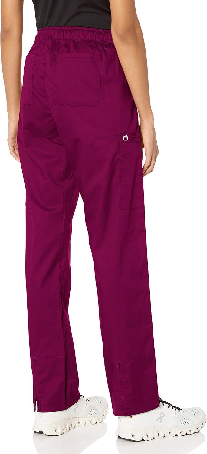 imageWonderWink Womens Convertible Slim Leg Cargo PantWine
