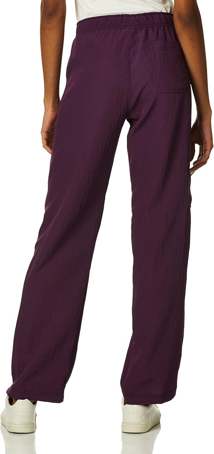 imageWonderWink Womens Four Stretch Cargo Scrub PantEggplant
