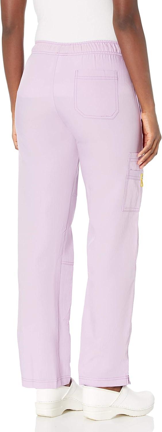 imageWonderWink Womens Four Stretch Cargo Scrub PantLight Orchid