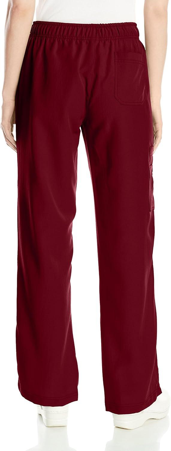 imageWonderWink Womens Four Stretch Cargo Scrub PantPurple Wine