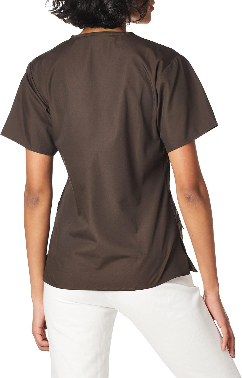 imageWonderWink Womens Origins Bravo Scrub TopChocolate