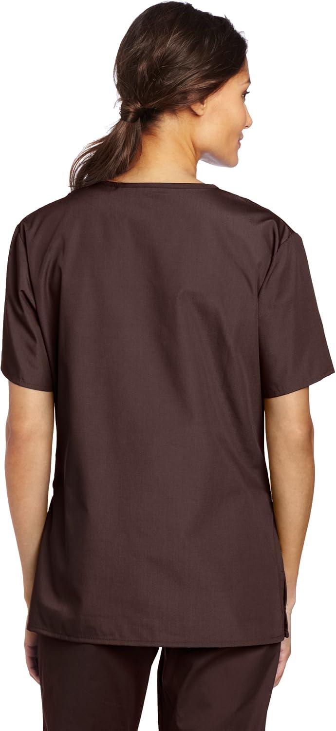 imageWonderWink Womens Origins Bravo Scrub TopChocolate