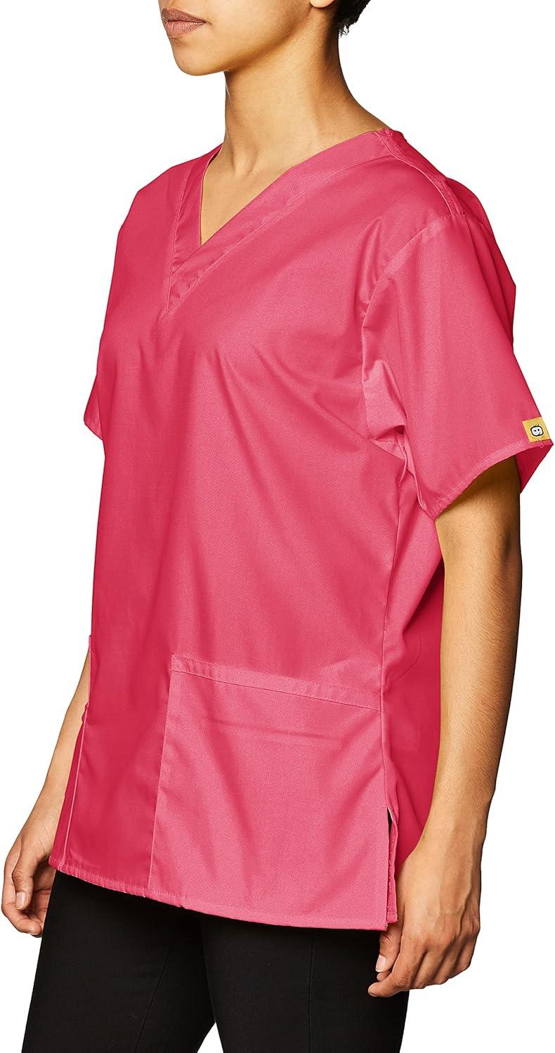 imageWonderWink Womens Origins Bravo Scrub TopHot Pink