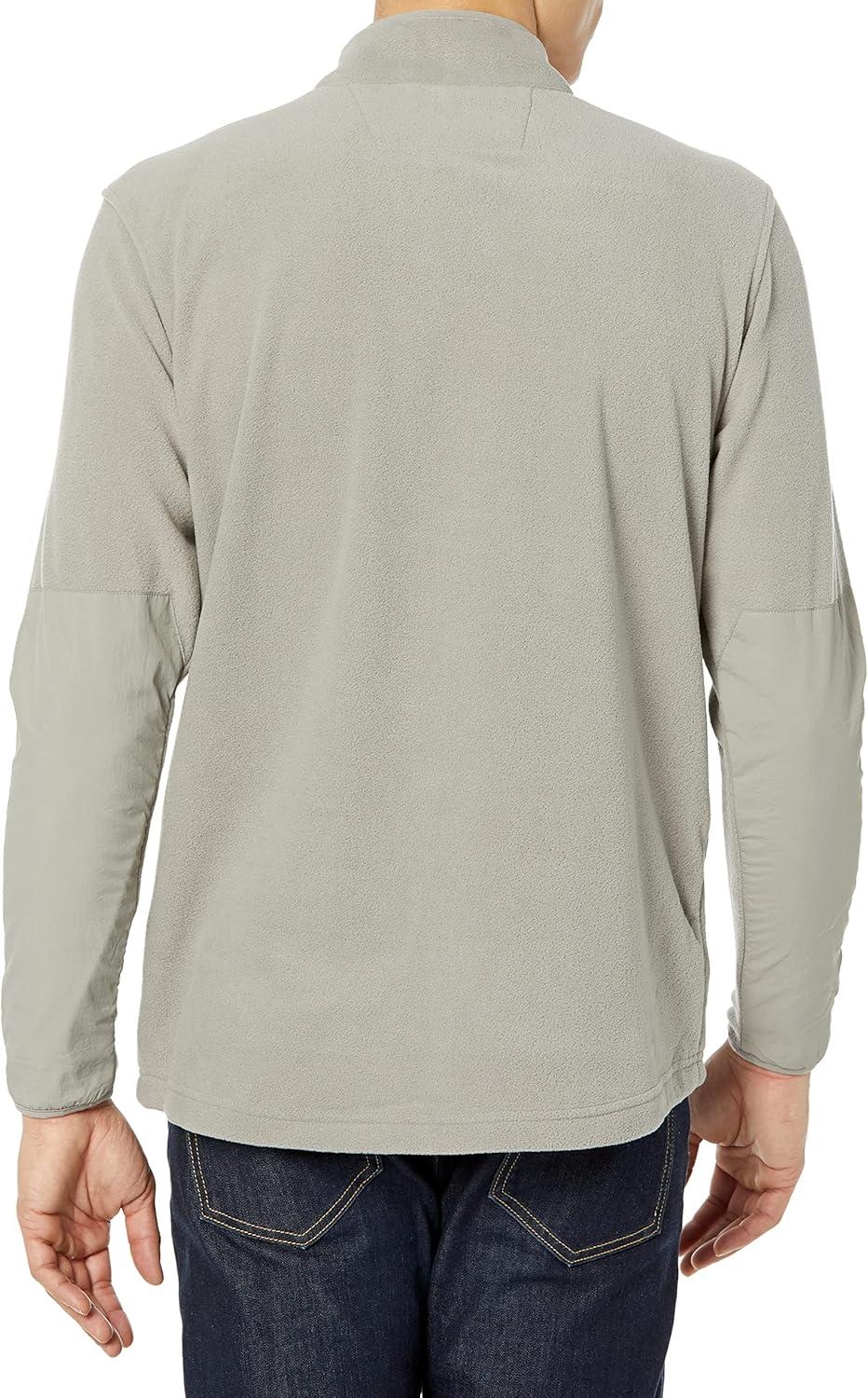 imageWonderWink mens Microfleece Zip JacketTaupe