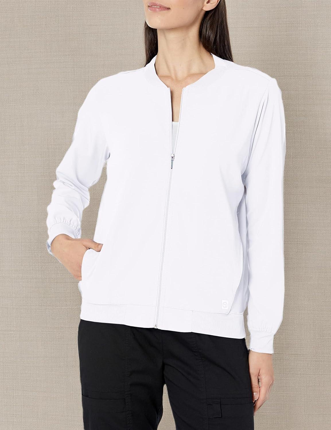 imageWonderWink womens Bomber JacketWhite