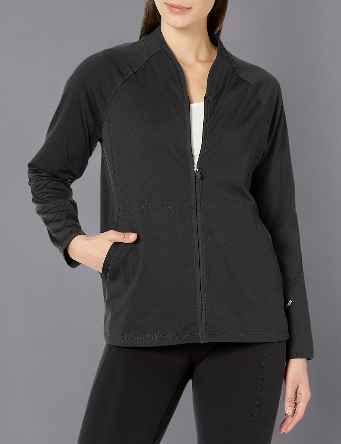 imageWonderWink womens Fleece Fullzip JacketBlack