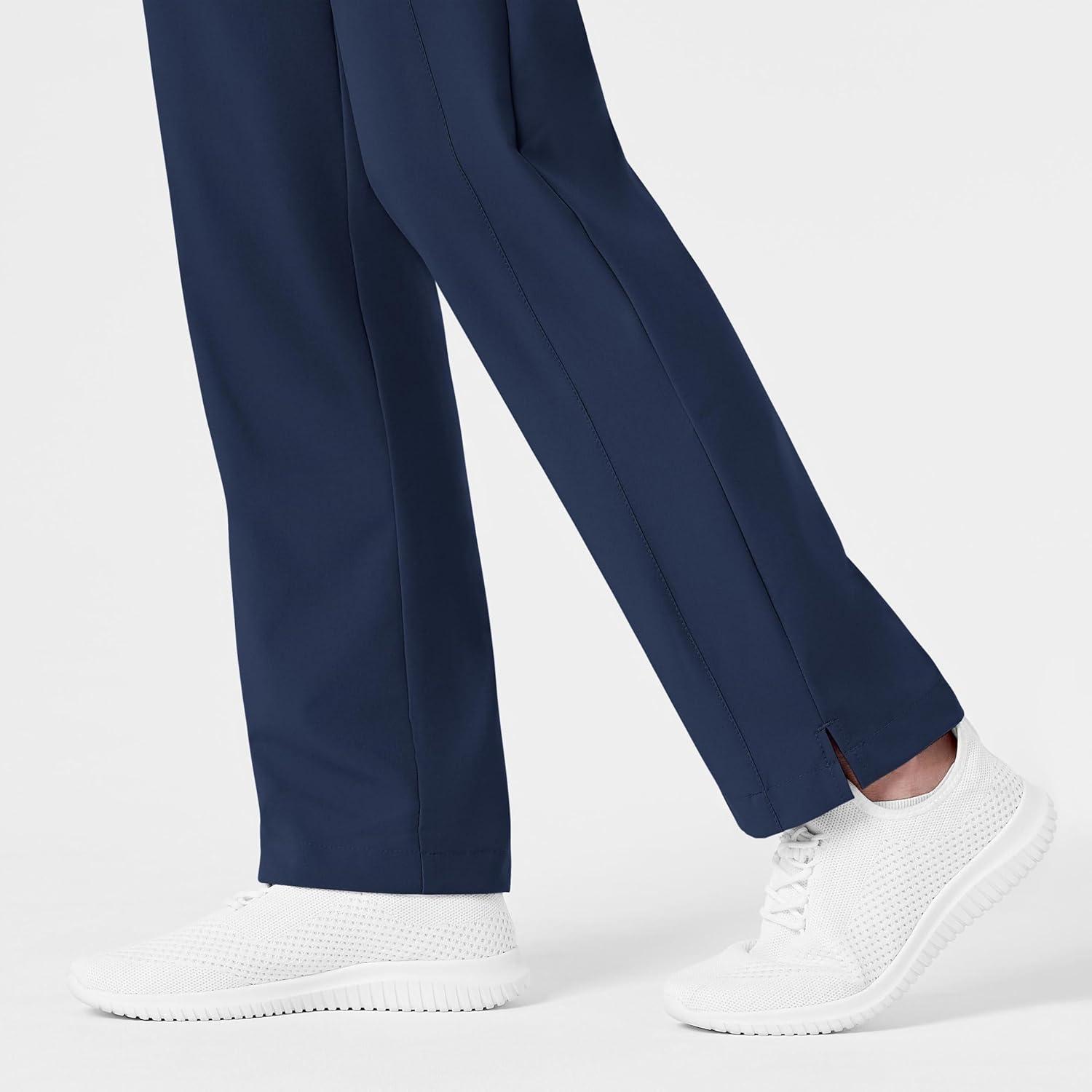 imageWonderWink womens Womens Flat Front Cargo Scrub PantNavy