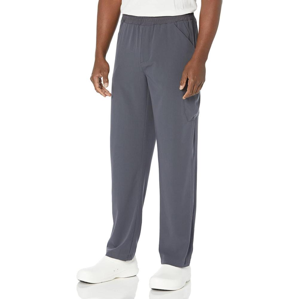 imageWonderWink Aero Mens 5429 Knit Panel Cargo PantPewter