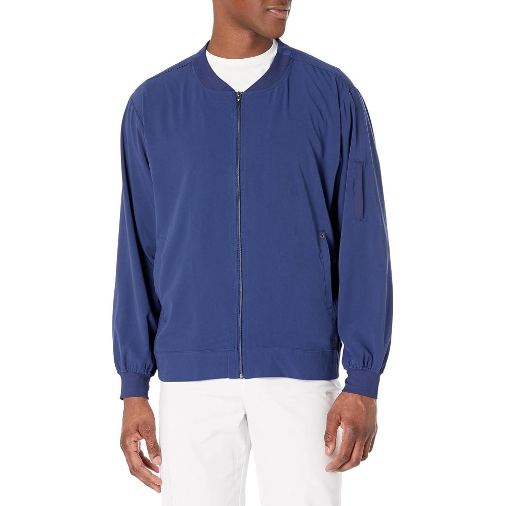 imageWonderWink Mens Zip Bomber JacketNavy