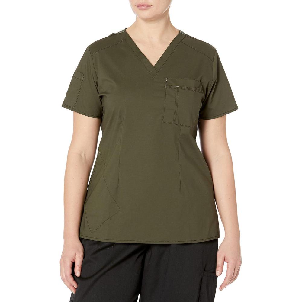 imageWonderWink Womens Womens Joy Vnk Tuckin TWomens Joy VNk Tuckin TForest Green