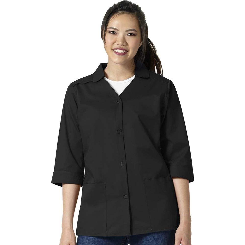 imageWonderWink Wonderwork Womens SmockBlack