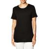 Layers Women’s Silky Knit Short Sleeve Tee(Black)