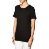 Layers Women’s Silky Knit Short Sleeve Tee(Black)