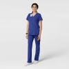 Wink Scrubs for Women, W123, Classic V-Neck Tops with 2 Pockets(Galaxy Blue)