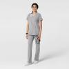 Wink Scrubs for Women, W123, Classic V-Neck Tops with 2 Pockets(Grey)