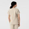 Wink Scrubs for Women, W123, Classic V-Neck Tops with 2 Pockets(Khaki)