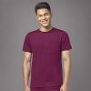 WonderWink Mens Men’s Moto Knit Crew Neck Top(Wine)