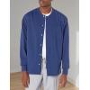 WonderWink Mens Warm-up Jacket(Navy)