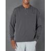 WonderWink Mens Warm-up Jacket(Pewter)