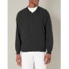 WonderWink Mens Zip Bomber Jacket(Black)