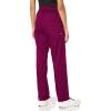WonderWink Womens Convertible Slim Leg Cargo Pant(Wine)