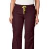 WonderWink Womens Four Stretch Cargo Scrub Pant(Cocoa)