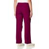 WonderWink Womens Four Stretch Cargo Scrub Pant(Purple Wine)