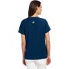 WonderWink Women’s Four Stretch Sporty V-Neck Scrub Top – XS-3XL, 3 Pockets, Eye Protection, Meets ANSI Z87.1(Pack of 1)(Caribbean)