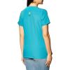WonderWink Women’s Four Stretch Sporty V-Neck Scrub Top – XS-3XL, 3 Pockets, Eye Protection, Meets ANSI Z87.1(Pack of 1)(Real Teal)