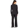WonderWink Women’s Four-Stretch Sporty Button Front Scrub Jacket(Graphite)