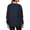 WonderWink Women’s Four-Stretch Sporty Button Front Scrub Jacket(Navy)