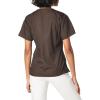 WonderWink Women’s Origins Bravo Scrub Top(Chocolate)