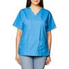 WonderWink Women’s Origins Bravo Scrub Top(Malibu Blue)