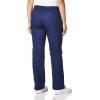 WonderWink Women’s Petite-Plus-Size Wonderwork Straight Leg Cargo Scrub Pant(Navy)
