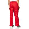 WonderWink Women’s Petite-Plus-Size Wonderwork Straight Leg Cargo Scrub Pant(Red)