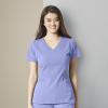 WonderWink Womens Women’s Flex Back V-Neck Scrub Top(Ceil Blue)