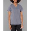 WonderWink Womens Women’s Joy V-nk Tuck-in TWomen’s Joy V-Nk Tuck-in T(Pewter)
