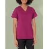 WonderWink Womens Women’s Joy V-nk Tuck-in TWomen’s Joy V-Nk Tuck-in T(Wine)