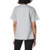 WonderWink Women’s Wonderwork Short Sleeve Snap Jacket(Grey)