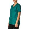 WonderWink Women’s Wonderwork Short Sleeve Snap Jacket(Hunter)