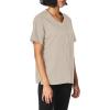 WonderWink Women’s Wonderwork Short Sleeve Snap Jacket(Khaki)