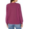 WonderWink womens Bomber Jacket(Wine)