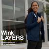 WonderWink womens Fleece Full-zip Jacket(Wine)